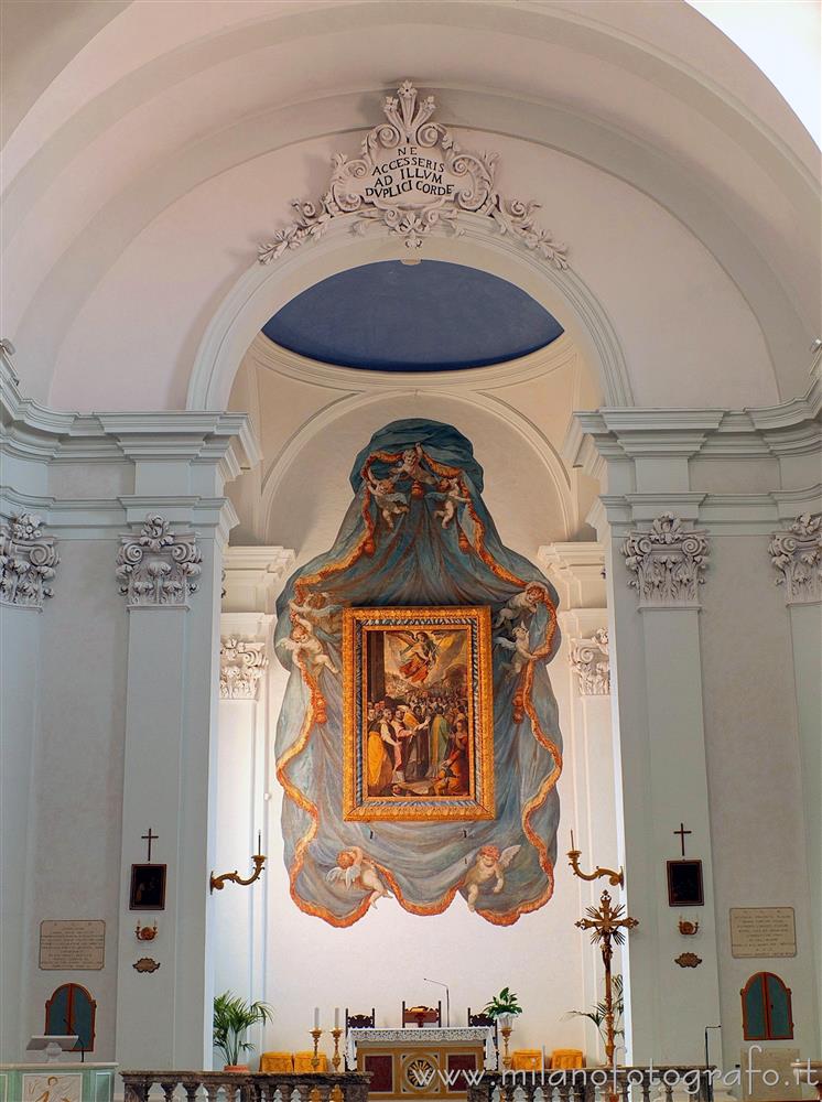 Mondaino (Rimini, Italy) - Apse of the Church of Archangel Michael
